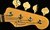 Fender Jazz Bass American Standard Headstock Logo Sticker