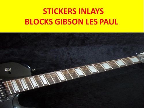 GIBSON BLOCKS Inlay Sticker