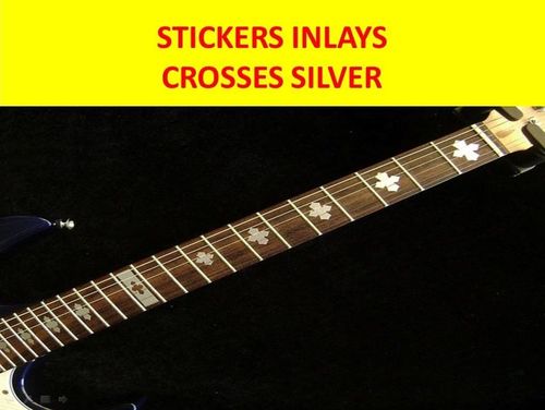 Guitar Fretboard crosses Inlay Sticker