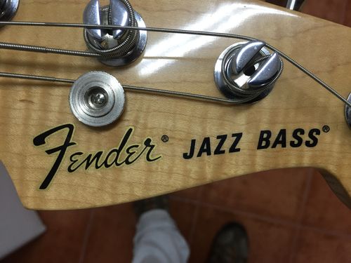 Fender Jazz Bass Logo 2 WaterSlide Sticker
