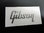 Gibson Guitar Logo Sticker + Les Paul Lettering logo em vinil