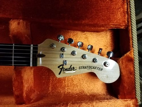 Fender Stratocaster Custom Black Dan Smith Era (Version 1)