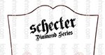 Schecter Diamond Series Custom Waterslide Decal