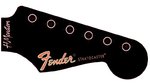 Fender Stratocaster NOIR Custom Headstock Waterslide Logo Decal