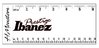 Ibanez Prestige Guitar Headstock Logo Decalque ou Sticker