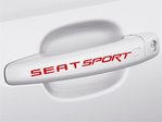 4 x SEAT Sport Door Handle Decals Stickers