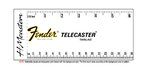 Fender Telecaster Thinline Waterslide Logo Decal Vs 2