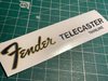 Fender Telecaster Thinline two colors vinyl Logo Sticker