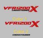 VFR1200x Crosstourer Vinyl Sticker