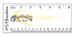 Martin&Co Guitar vinyl Logo Sticker