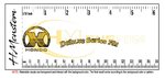 Gold and Black Hondo Deluxe Series 781 Replacement Waterslide Logo Decal
